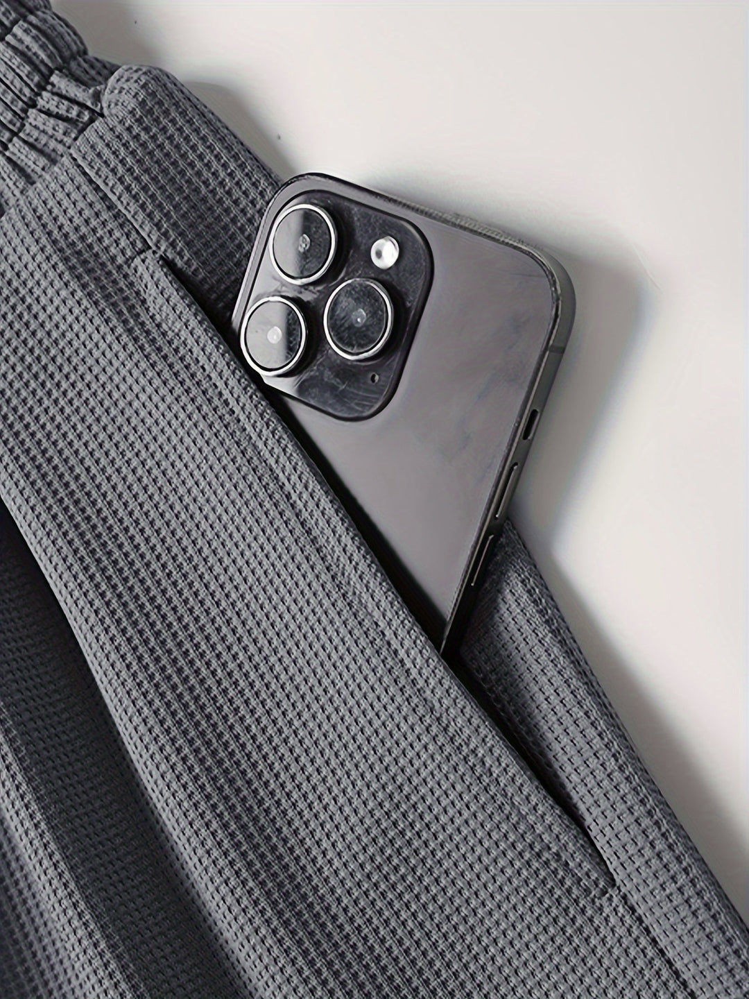 Lounge Set Men Waffle Knit Relaxed Fit Short Sleeve Tee Shorts