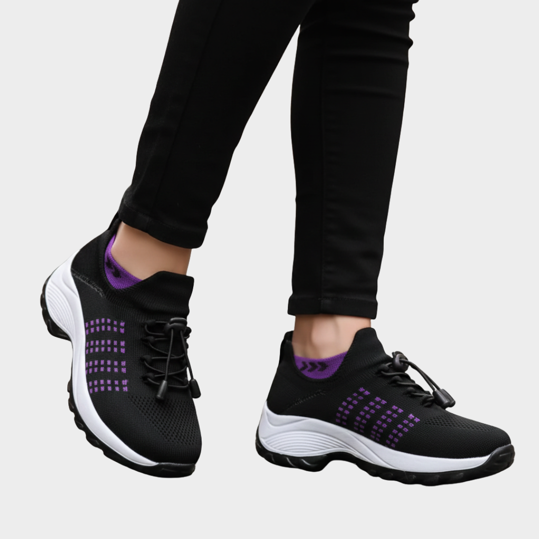 Women’s Orthopedic Walking Shoes Knit Mesh
