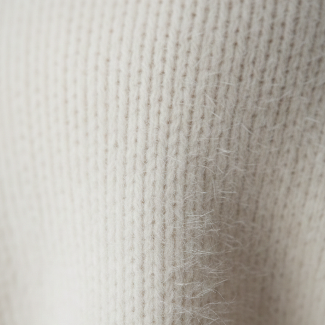 Maxi Dress Knit Long Sleeve Side Slit V Neck