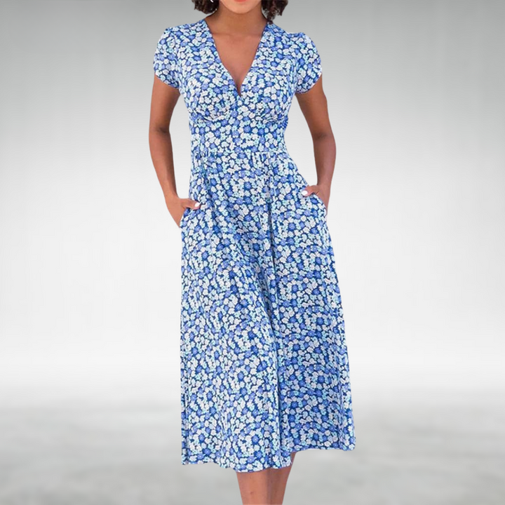 Women's Summer Dress - Elegant and Versatile Design