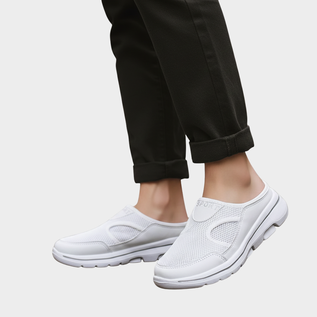 Men's Orthopedic Slip-On Mesh Walking Sandals