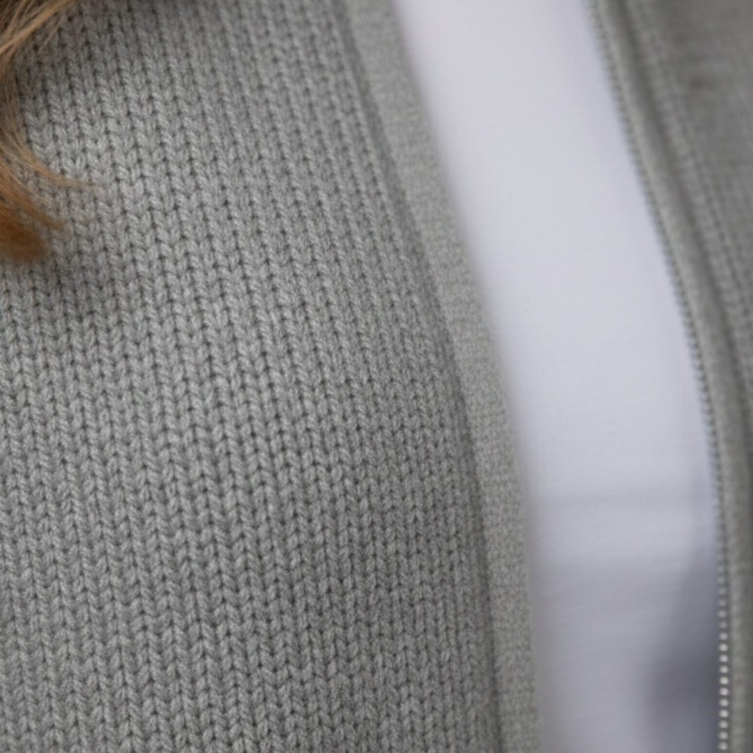 Women’s Knit Open-Front Cardigan with Pockets