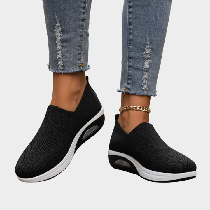 Women’s Orthopedic Mesh Slip-On Walking Shoes