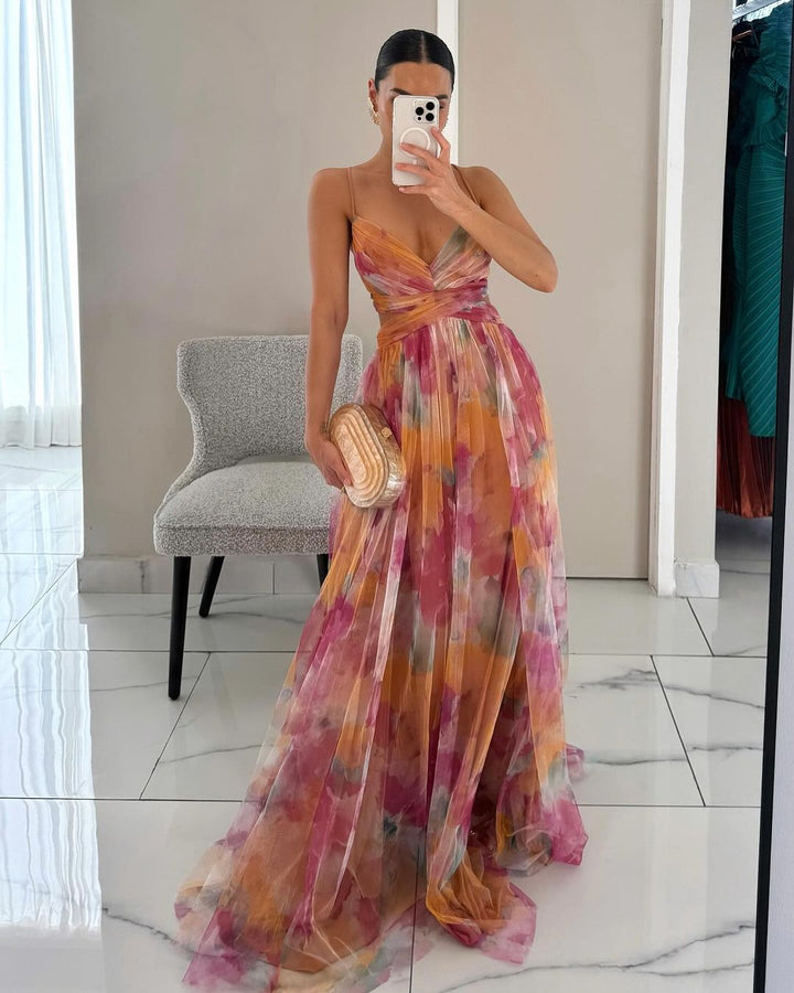 Women's Floral Maxi Dress
