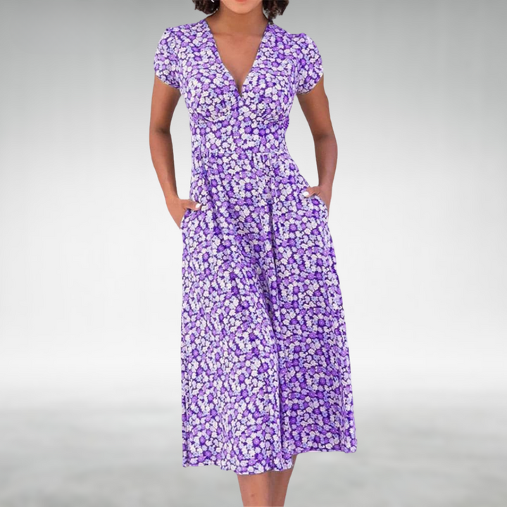 Women's Summer Dress - Elegant and Versatile Design