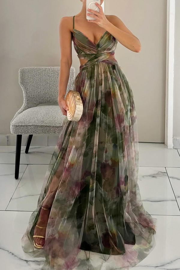 Women's Floral Maxi Dress