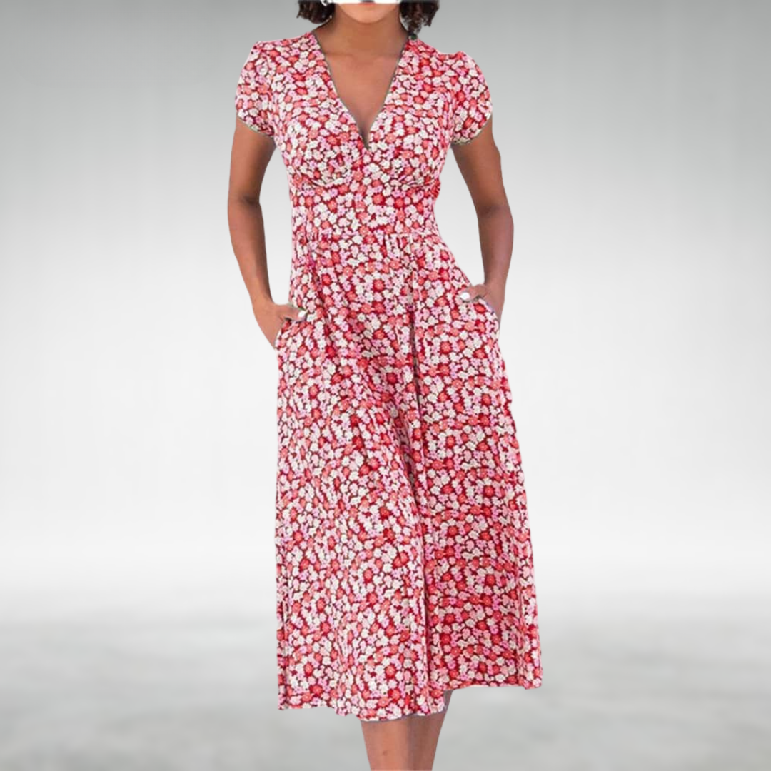 Women's Summer Dress - Elegant and Versatile Design