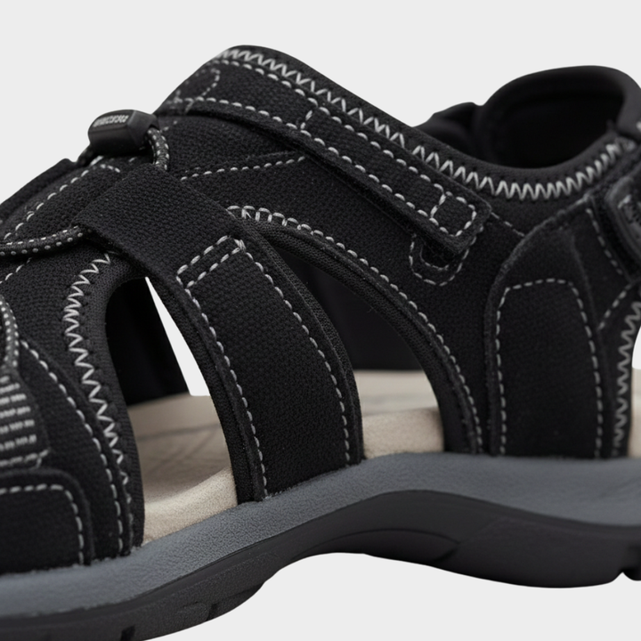 Men’s Orthopedic Walking Sandals Adjustable Straps