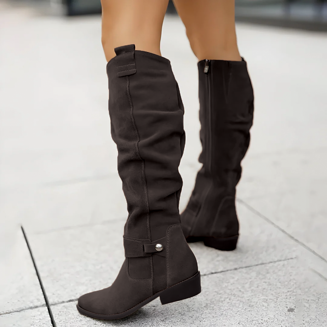 Women's Suede Knee Boots