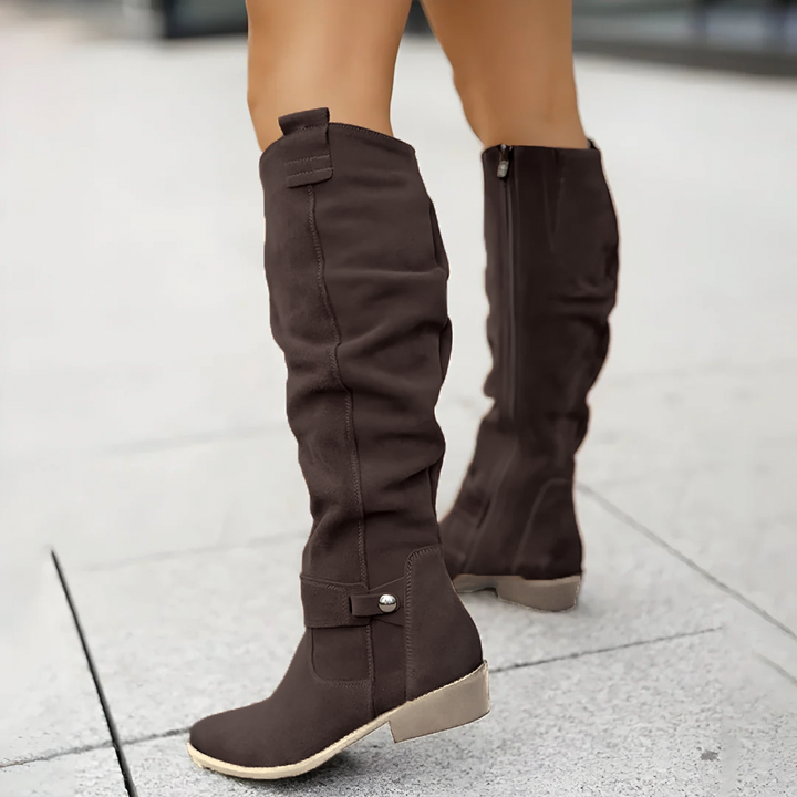 Women's Suede Knee Boots