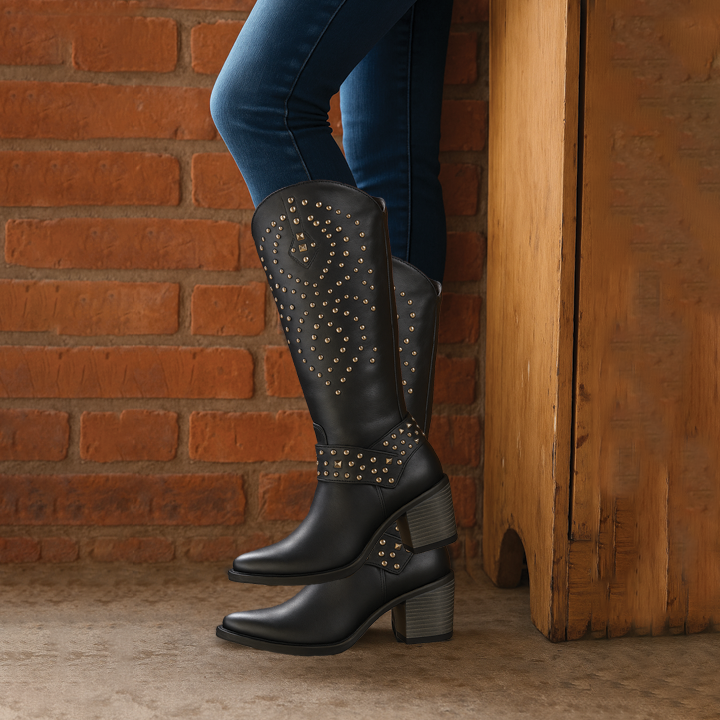 Women's Knee-High Western Boots