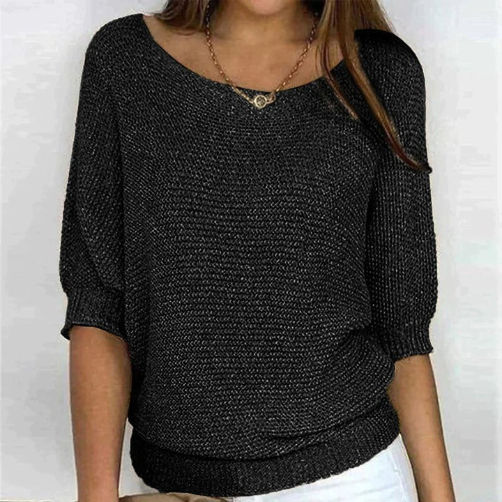 Women's Loose Knit Pullover Sweater