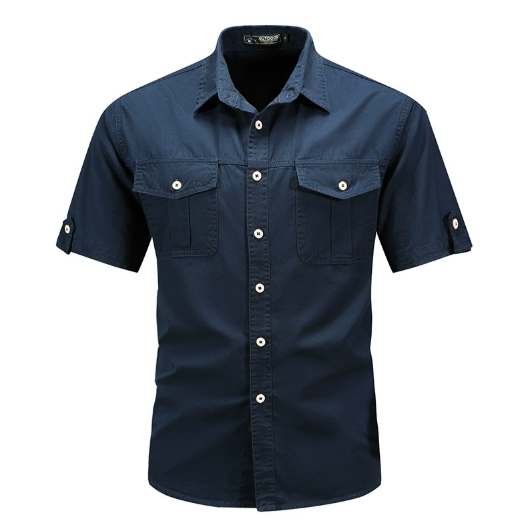 Men's Cargo Shirt - Durable for Outdoor Activities