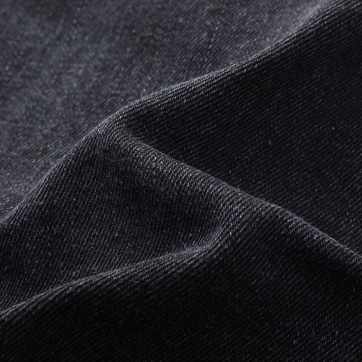 Men denim jacket button front regular fit