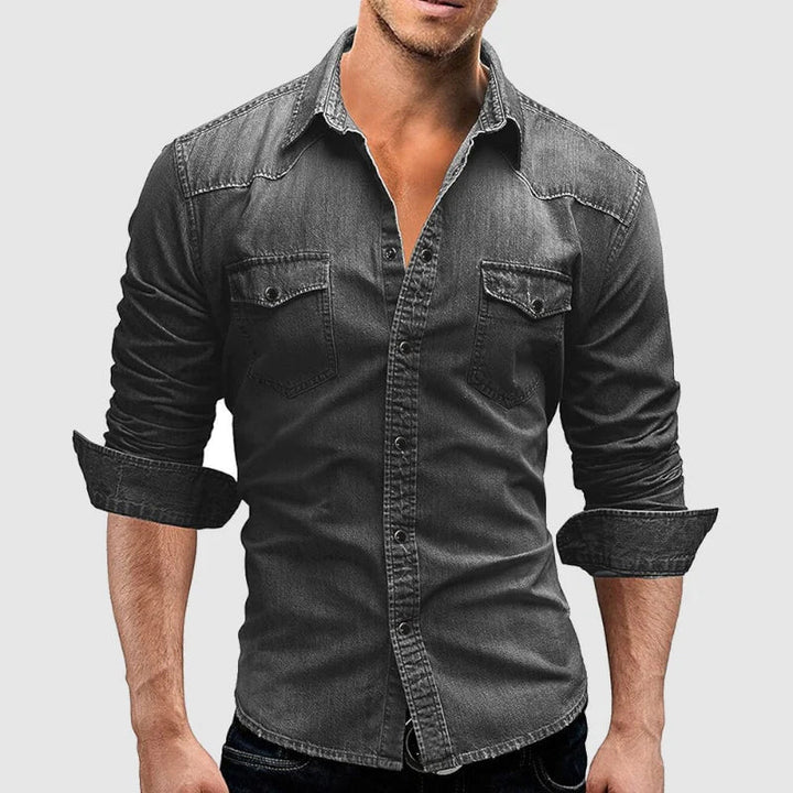 Men's Denim Shirt - Miami Style