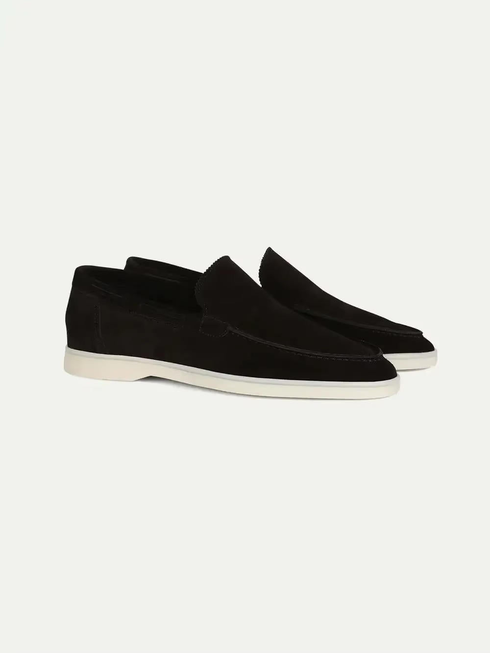 mens suede loafers slip on